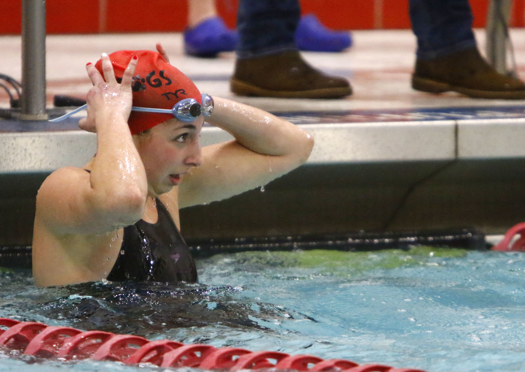 DAC girls swim meet